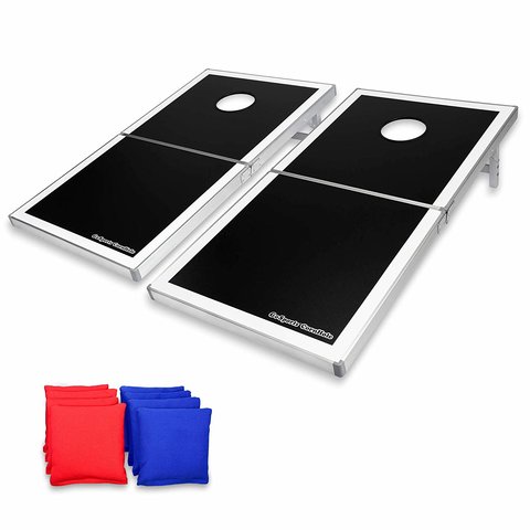 Portable Cornhole Set 2ftx4ft Great Party Game For Both Kids & Adults ...